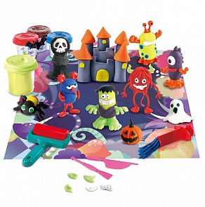 Набор с пластилином Монстры (Playgo, Play 8760veg)